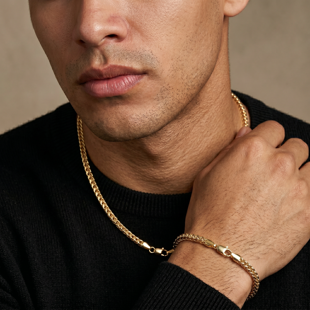 Combo Franco Hombre - Cadena y Pulsera