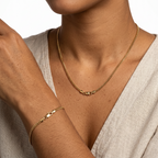 Combo Cubana Mujer - Cadena y Pulsera